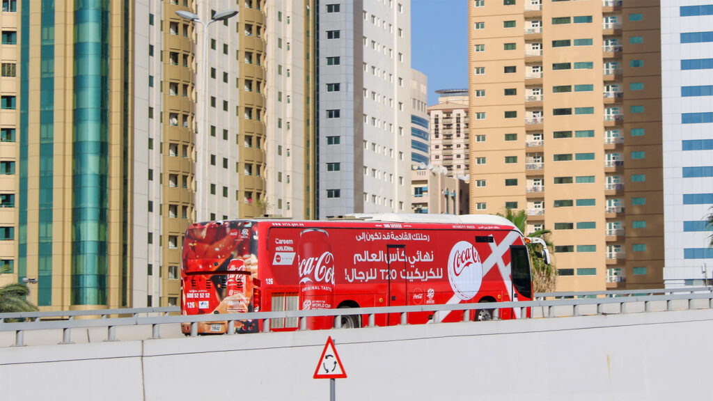 Coca Cola, Bus Outdoor - OOH