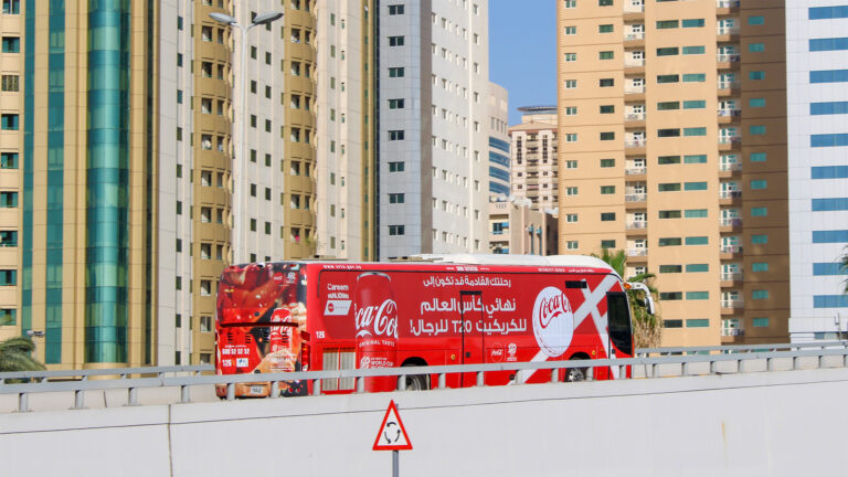 Bus Advertising - OOH - Coca Cola 3