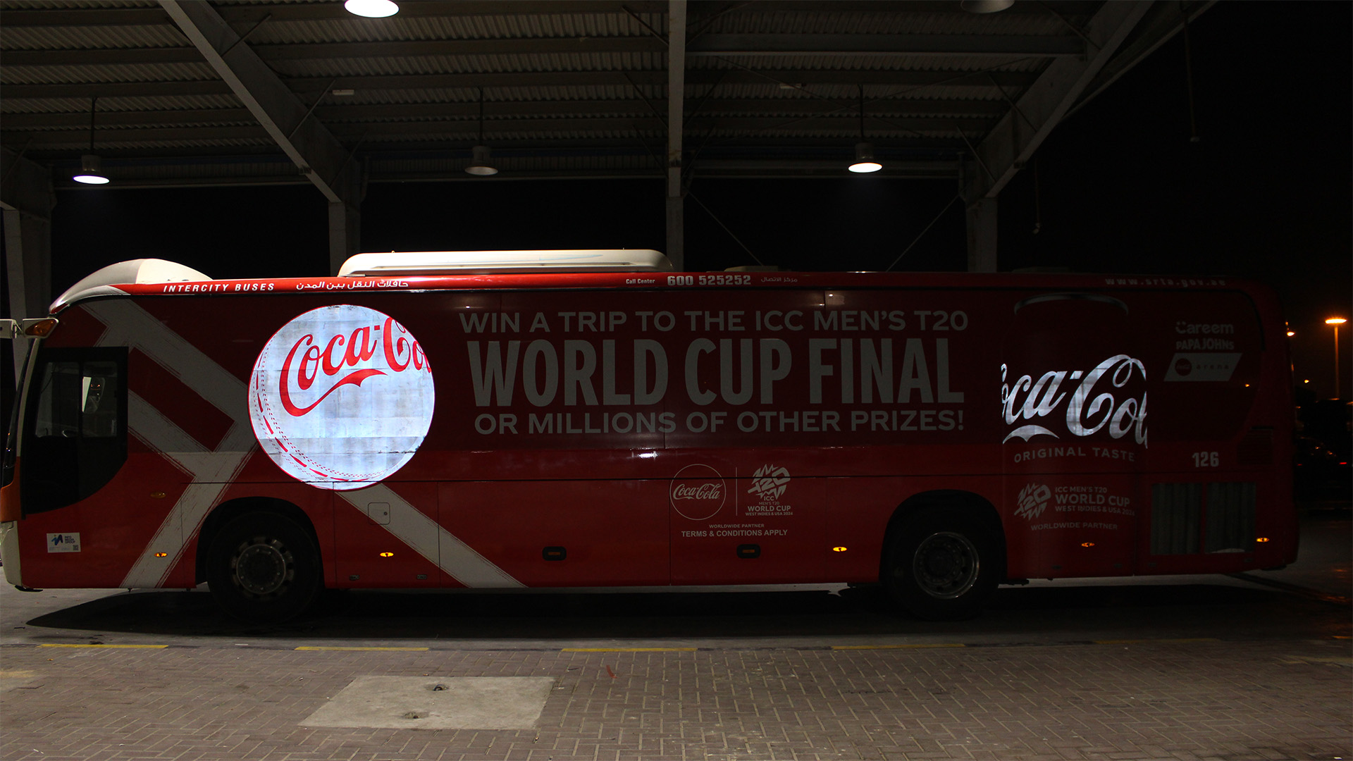 Bus Advertising - OOH - Coca Cola Reflective