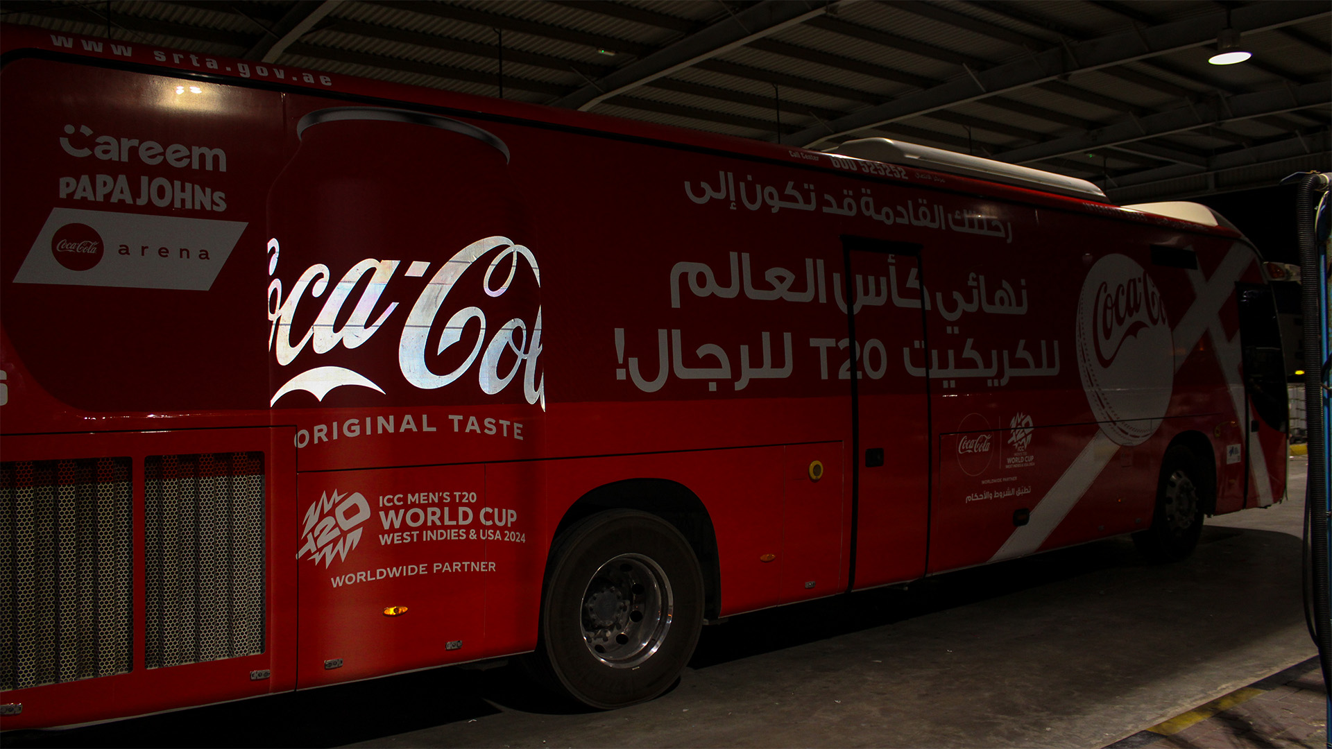 Bus Advertising - OOH - Coca Cola Reflective 2