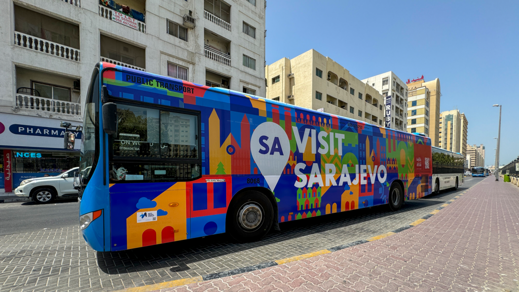 Visit Sarajevo, Bus Outdoor - OOH