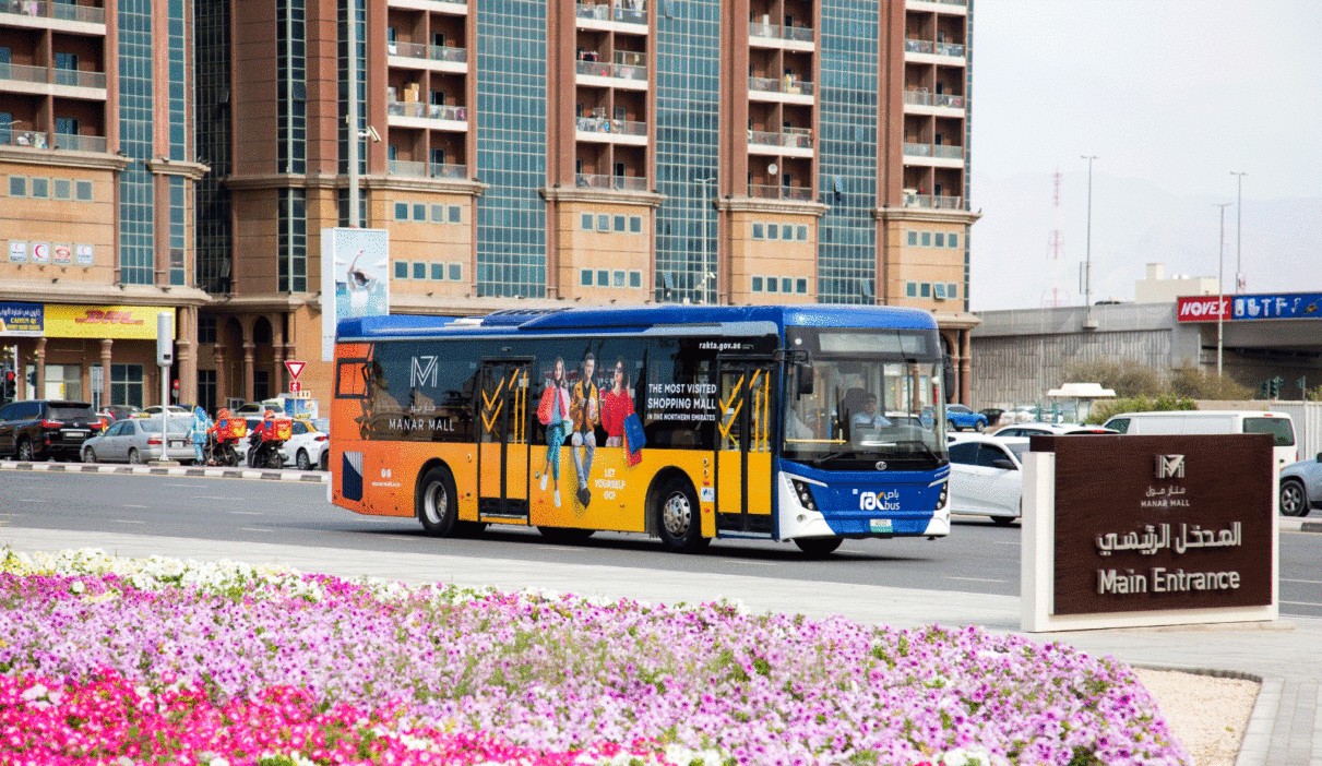 Bus Advertising - OOH - Manar Mall